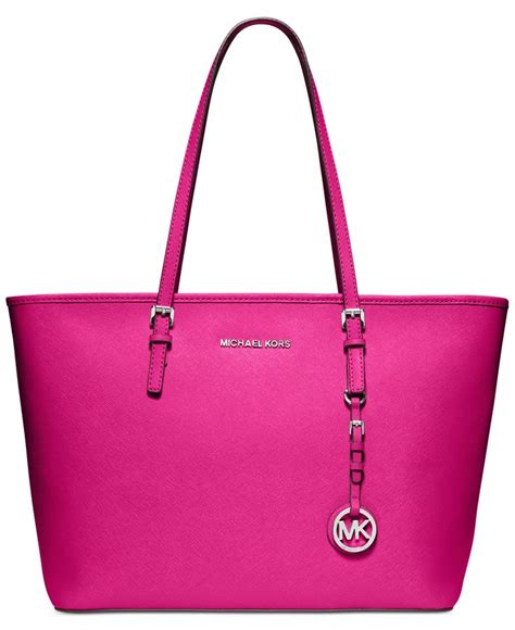 hot pink Michael Kors purse